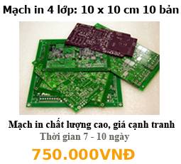 Mạch in 4 lớp