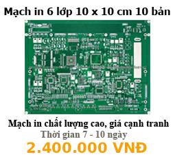 mạch in 6 lớp.